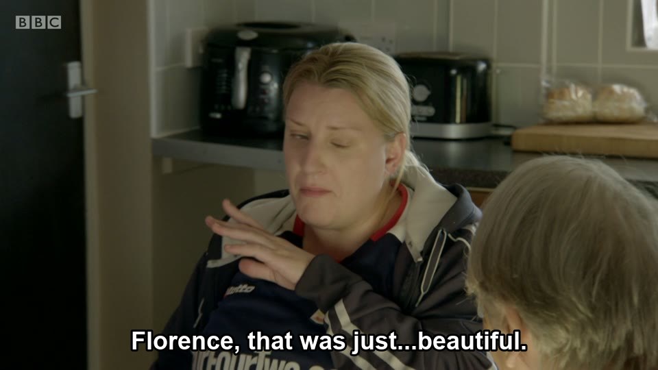 This Country S02E04 meme — “Florence, that was just...beautiful.”
