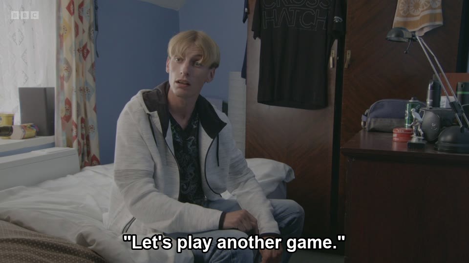 This Country S03E06 meme — “"Let's play another game."”